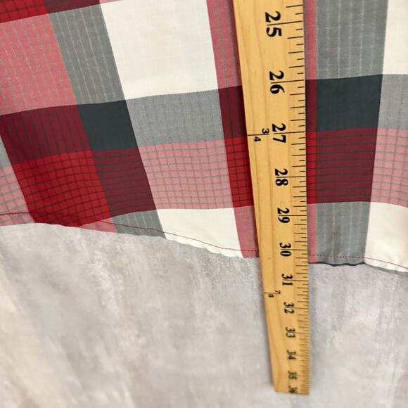 Orvis Shirt Mens XXL Red Quick Dry Outdoor Short Sleeve Button Up Casual Pockets - Picture 6 of 8